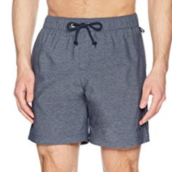Original Penguin Men's Heathered Swim Trunks - Picture 2 of 3